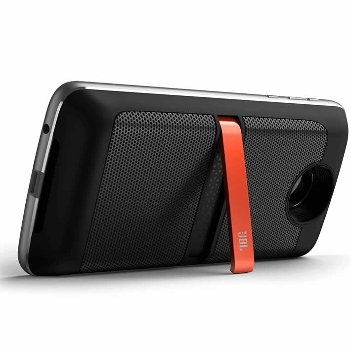 Coluna JBL Soundboost 2 Moto Mod com potentes Altifalantes Motorola