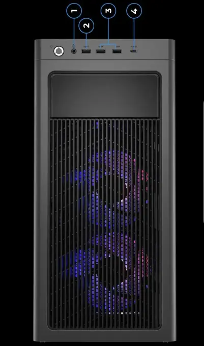 Lenovo legion torre t7 puertos