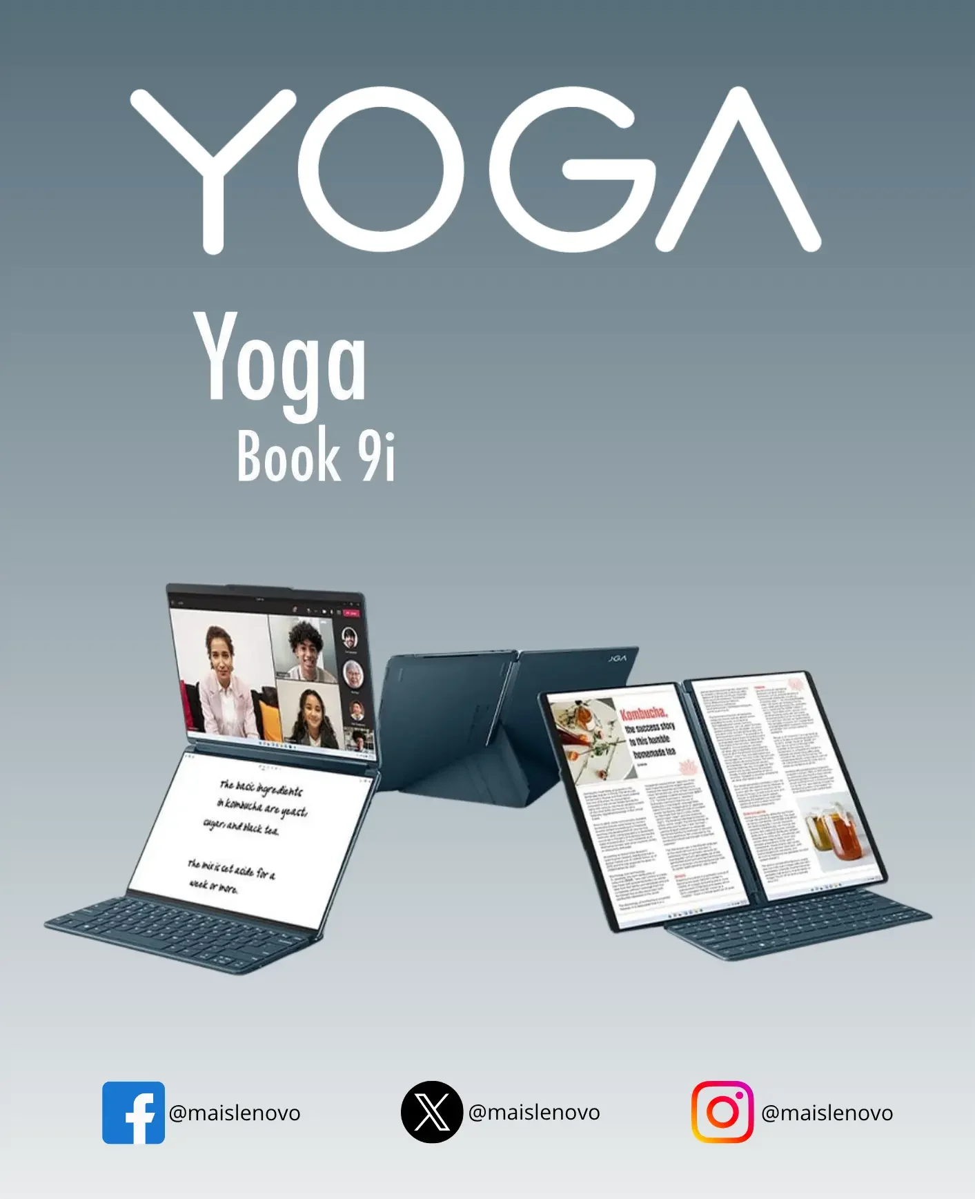 Newsletter Yoga Book 9i Portugal